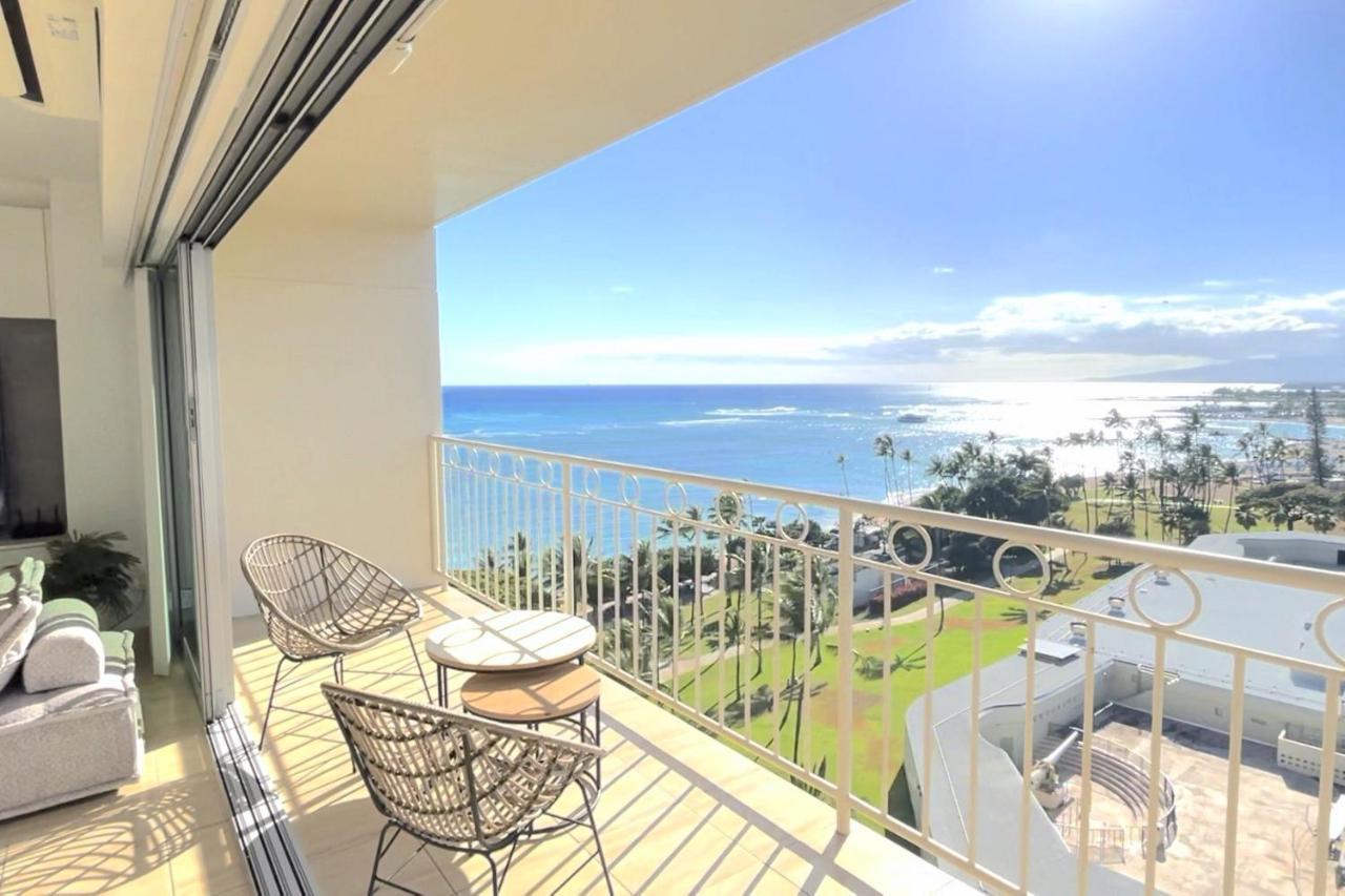 Waikiki Shore 1116 Beachfront Гонолулу Экстерьер фото