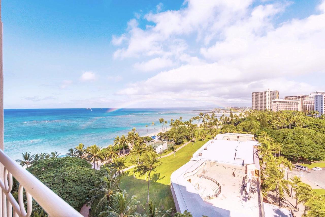 Waikiki Shore 1116 Beachfront Гонолулу Экстерьер фото