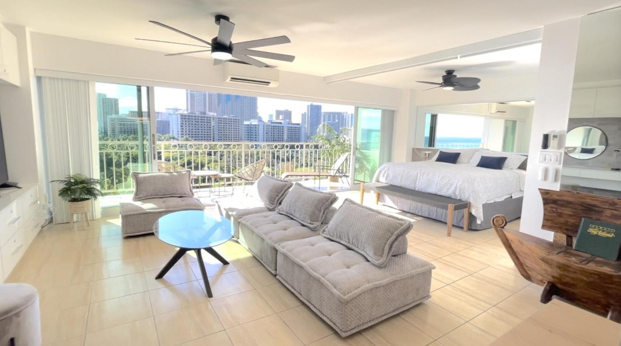 Waikiki Shore 1116 Beachfront Гонолулу Экстерьер фото